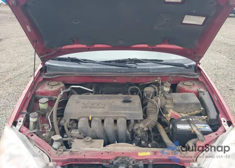 2004 Toyota Corolla Le из США, поврежденный, VIN JTDBR38E342021760